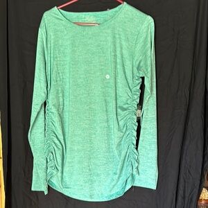 Eddie Bauer Resolution Long-Sleeved XL Ruched Tee